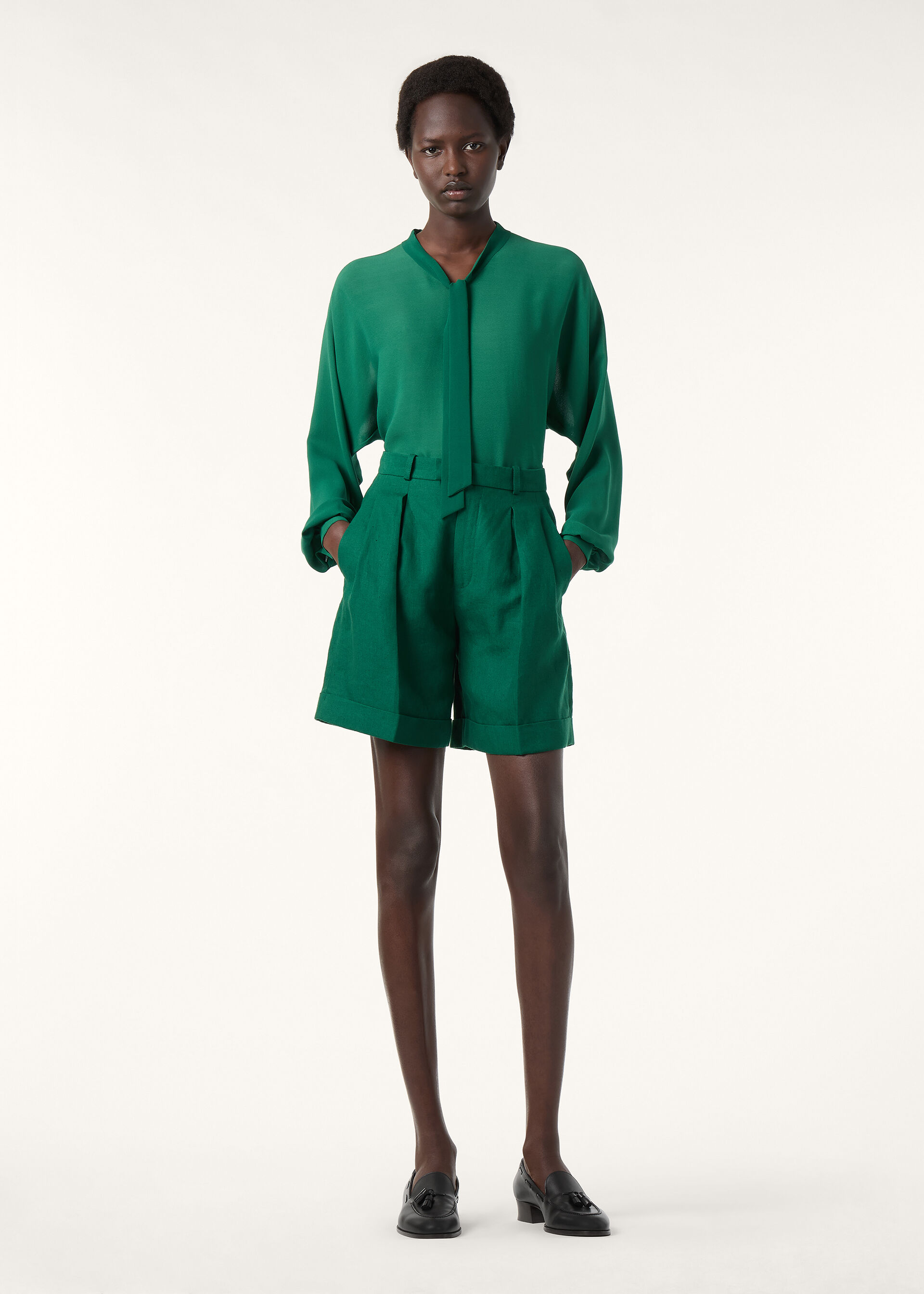 COMBRAY BERMUDA TROPICAL LINEN