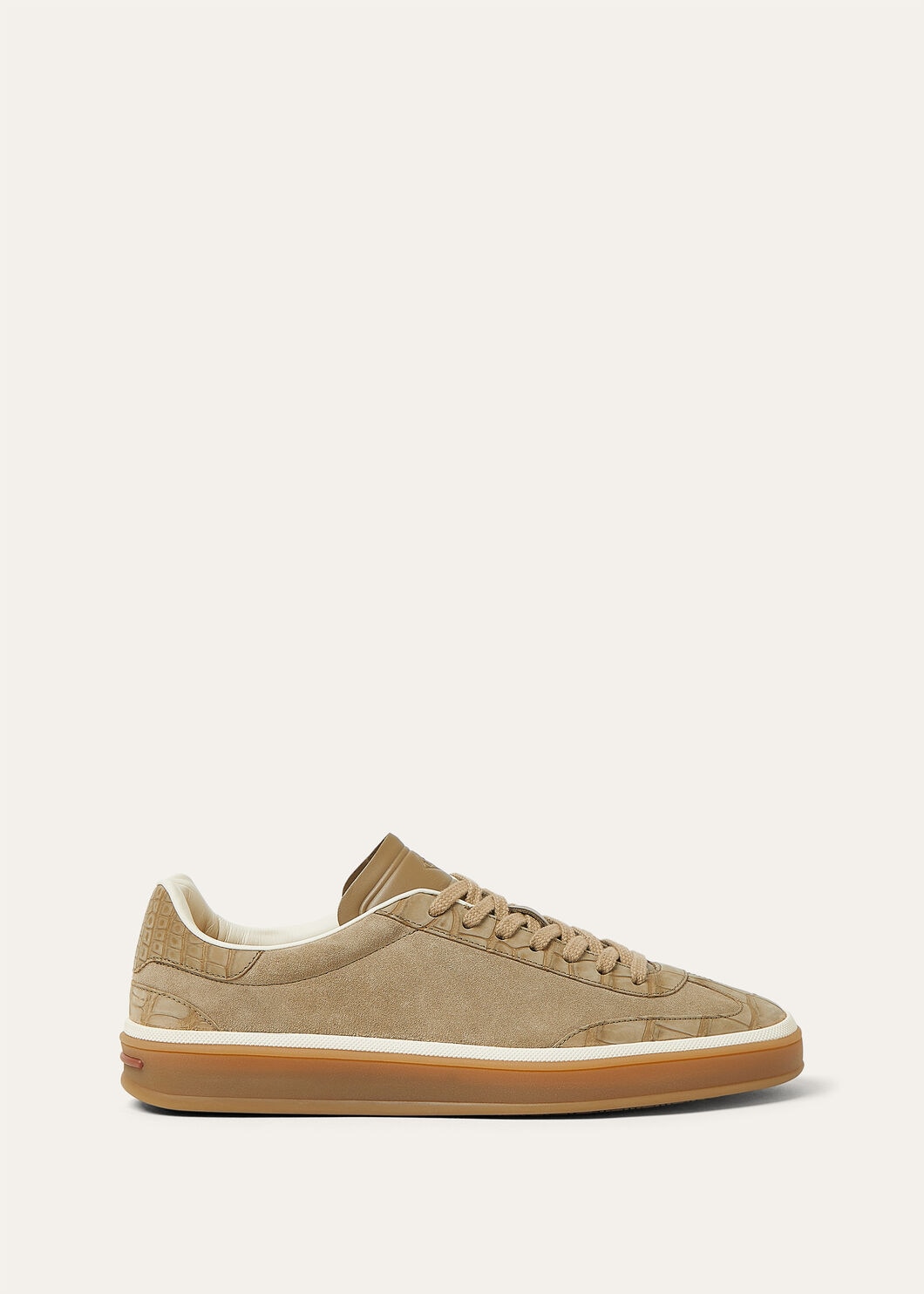 TENNIS WALK SUEDE NABUK ALLIGATOR_FAP8015_H610_1