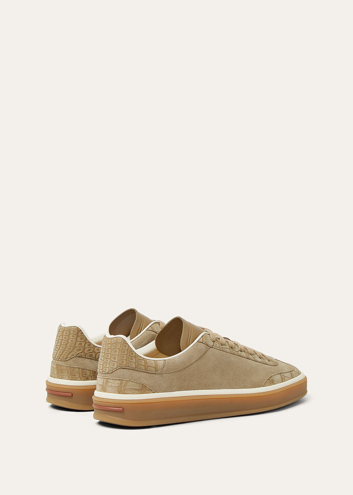 TENNIS WALK SUEDE NABUK ALLIGATOR_FAP8015_H610_4
