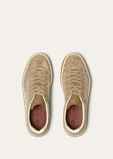 TENNIS WALK SUEDE NABUK ALLIGATOR