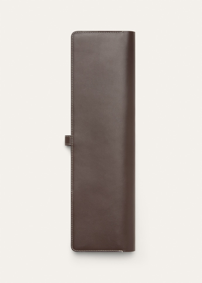 GUARDAROBA TIE HOLDER SADDLE LEATHER_FAP8021_H18D_NR_2
