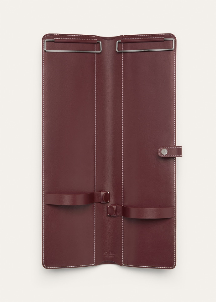 GUARDAROBA TIE HOLDER SADDLE LEATHER_FAP8021_Q0B9_NR_3