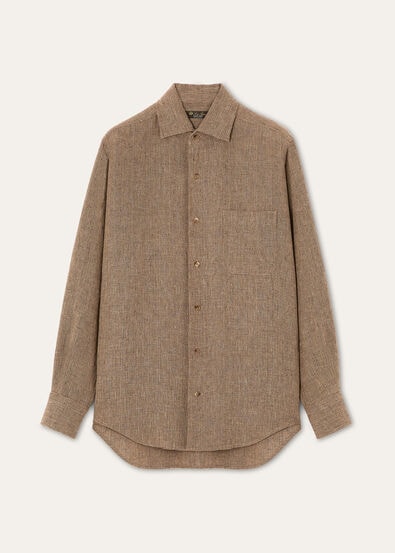 ANDRE' SHIRT SARTORIAL LINEN CREPE