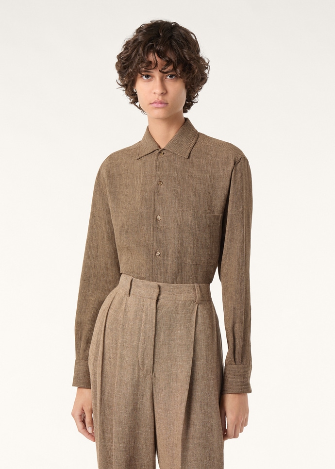 ANDRE' SHIRT SARTORIAL LINEN CREPE_FAP8080_F7AK_3