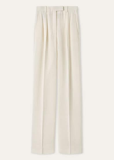 CHAD TROUSERS SUMMER LINEN CREPE NATTE'