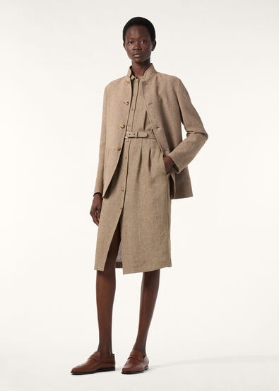 MAISE DRESS SARTORIAL LINEN CREPE