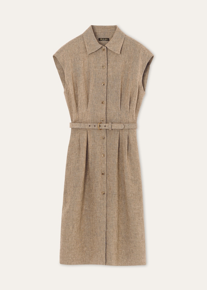 MAISE DRESS SARTORIAL LINEN CREPE_FAP8109_D0XO_5