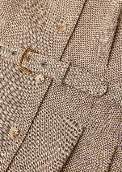 MAISE DRESS SARTORIAL LINEN CREPE