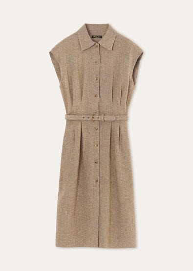 MAISE DRESS SARTORIAL LINEN CREPE