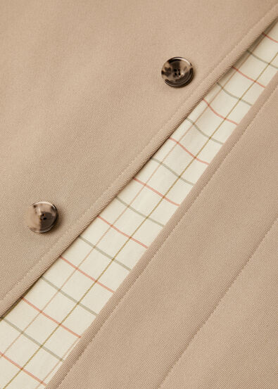 KENSINGTON TRENCH COTTON DRILL RAIN