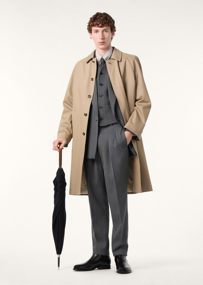 KENSINGTON TRENCH COTTON DRILL RAIN_FAP8119_D0WJ_1