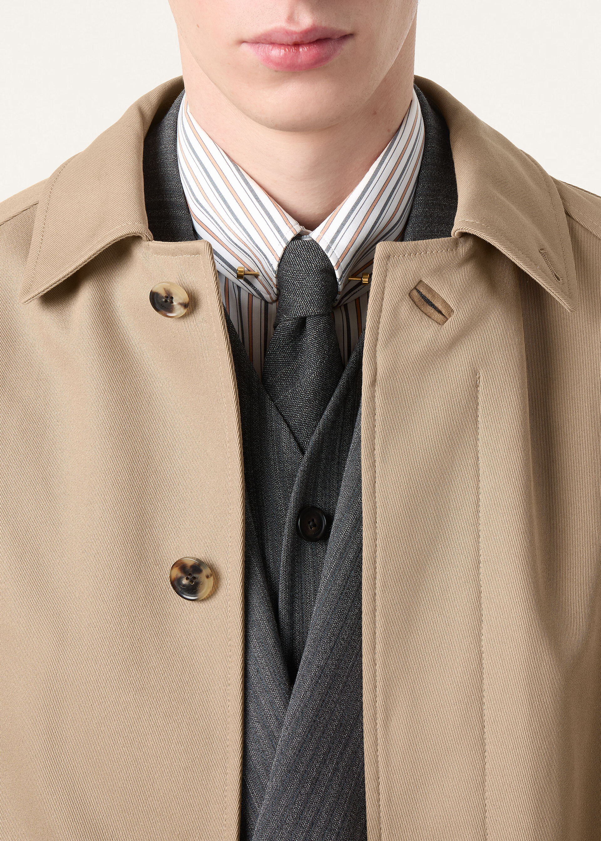 KENSINGTON TRENCH COTTON DRILL RAIN