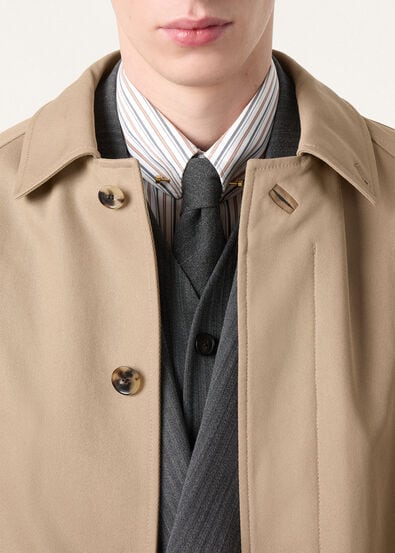 KENSINGTON TRENCH COTTON DRILL RAIN