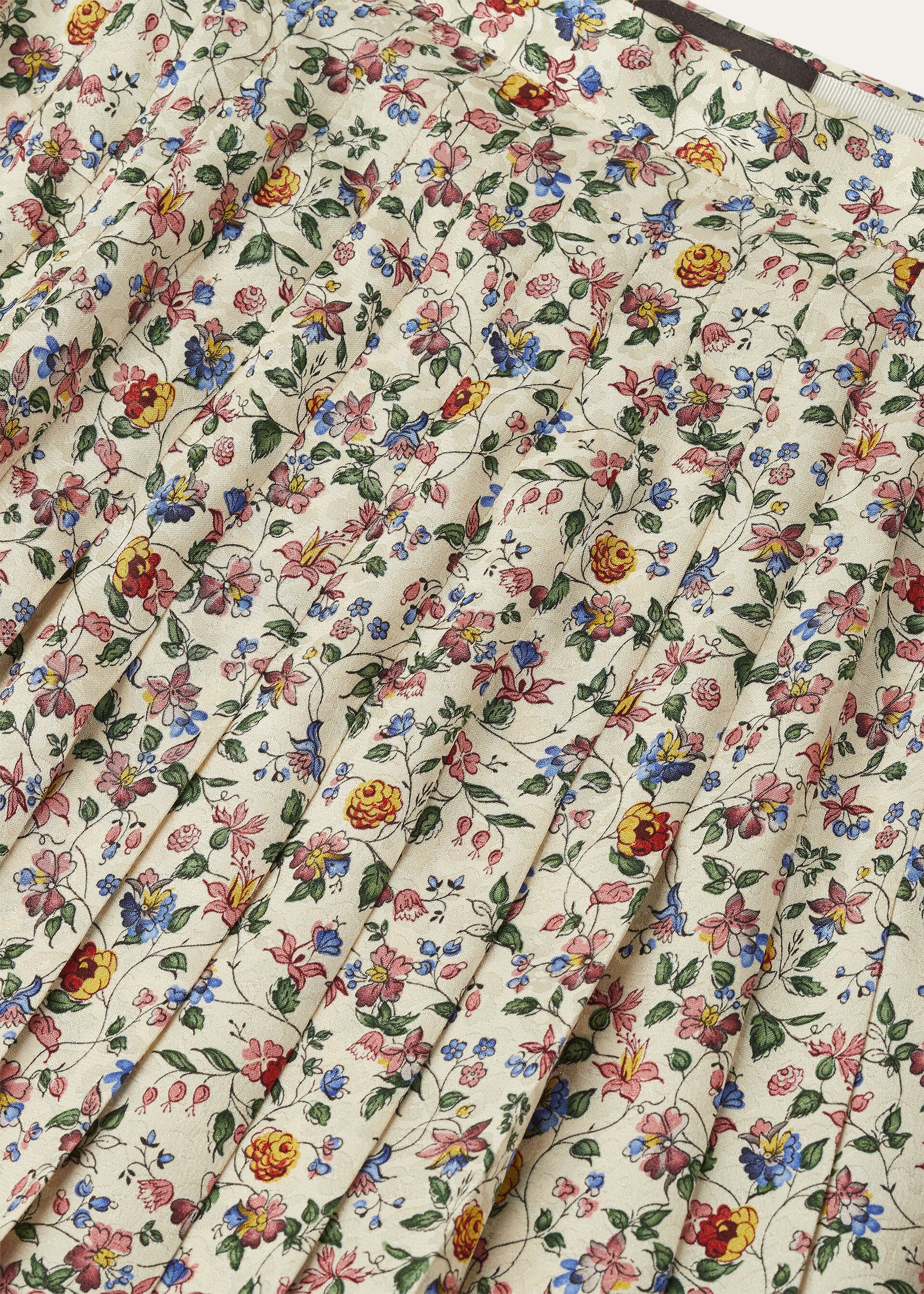 CLEA SHORT SKIRT WISPER SILK JACQUARD