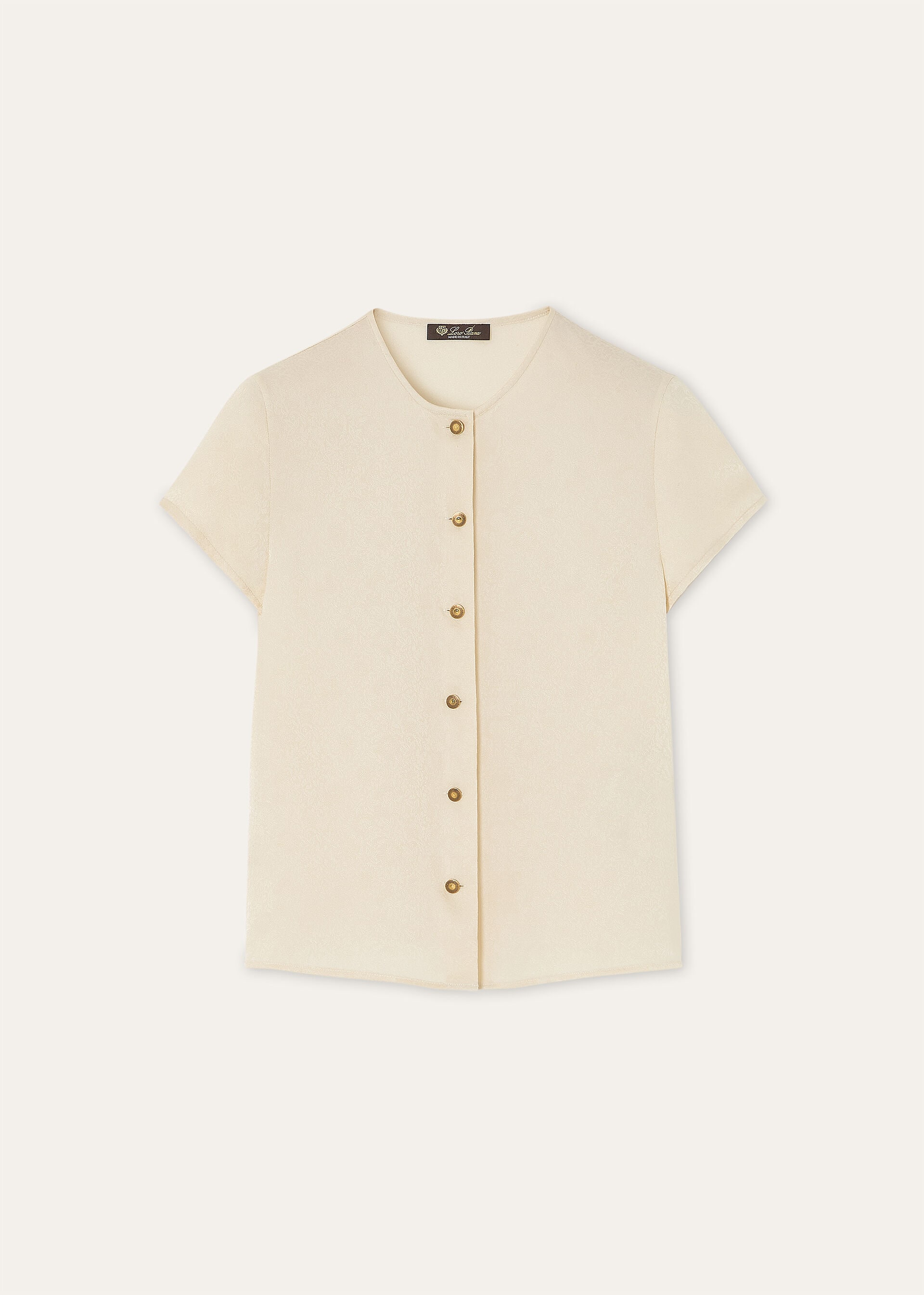 KARISSA SS SHIRT CARDO VENEZIANO AJOURE'