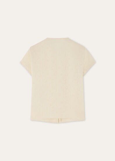 KARISSA SS SHIRT CARDO VENEZIANO AJOURE'