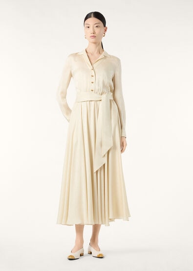 NEVIS DRESS CARDO VENEZIANO AJOURE'