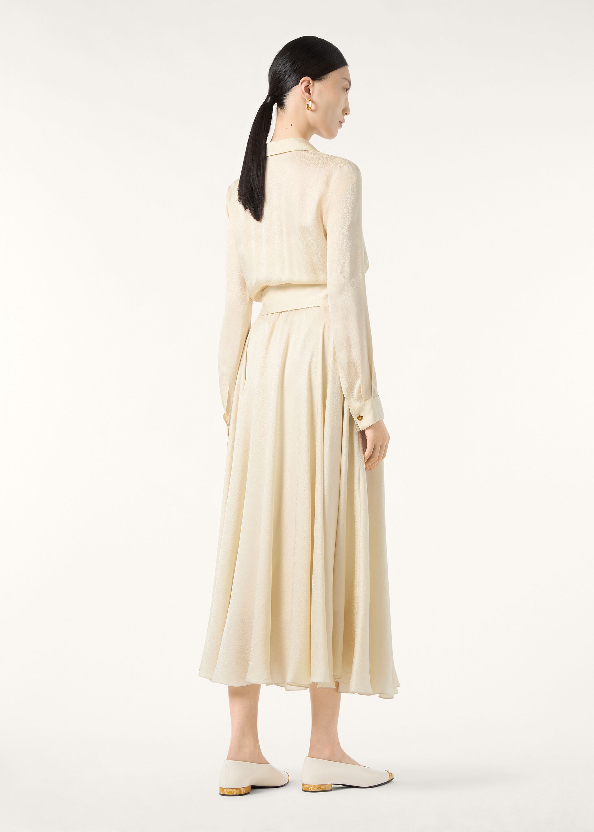 NEVIS DRESS CARDO VENEZIANO AJOURE'