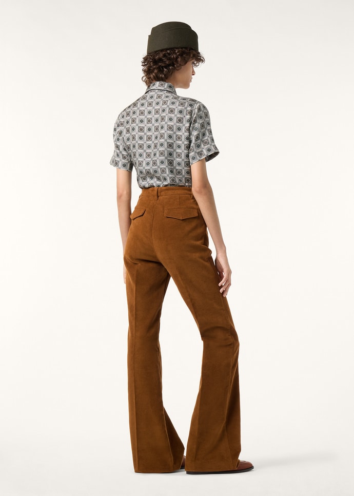 ANGELINA SS SHIRT LP MENDOZA BORDER SILK TWILL_FAP8302_T1S7_4