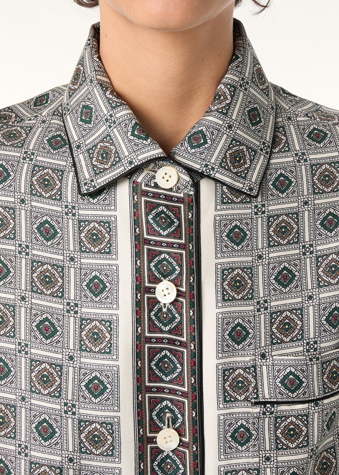 ANGELINA SS SHIRT LP MENDOZA BORDER SILK TWILL_FAP8302_T1S7_2