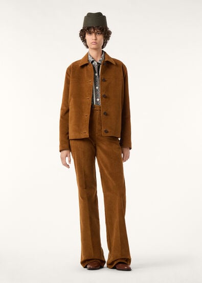 ANGELINA SS SHIRT LP MENDOZA BORDER SILK TWILL