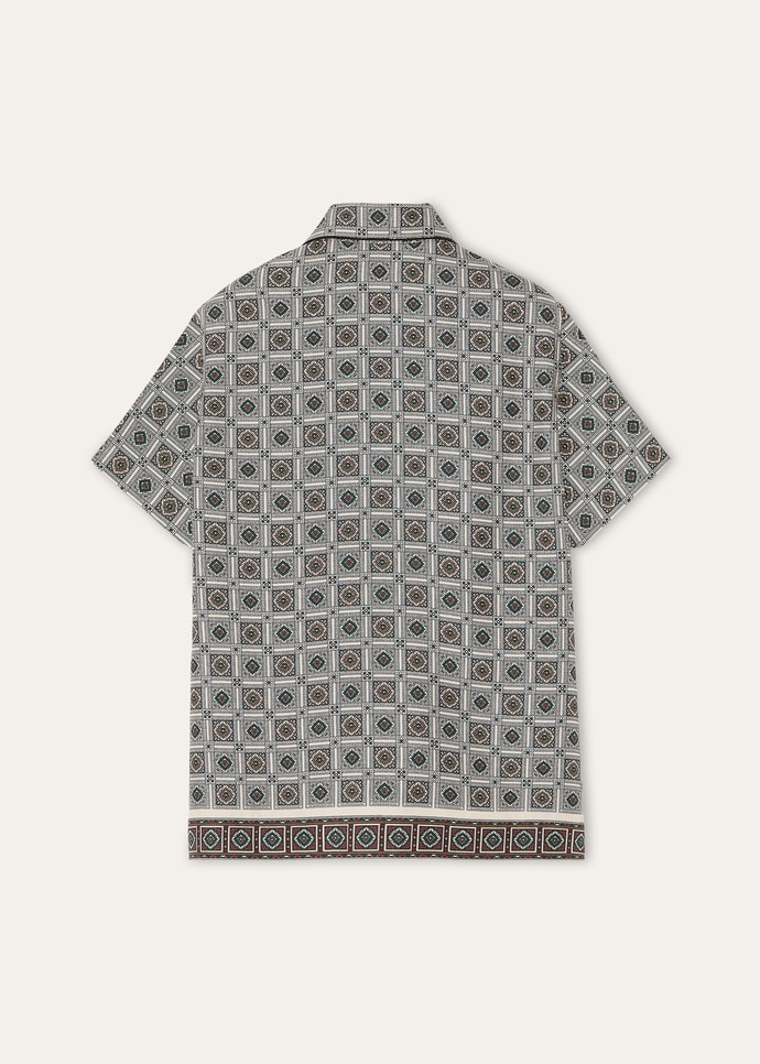 ANGELINA SS SHIRT LP MENDOZA BORDER SILK TWILL_FAP8302_T1S7_6