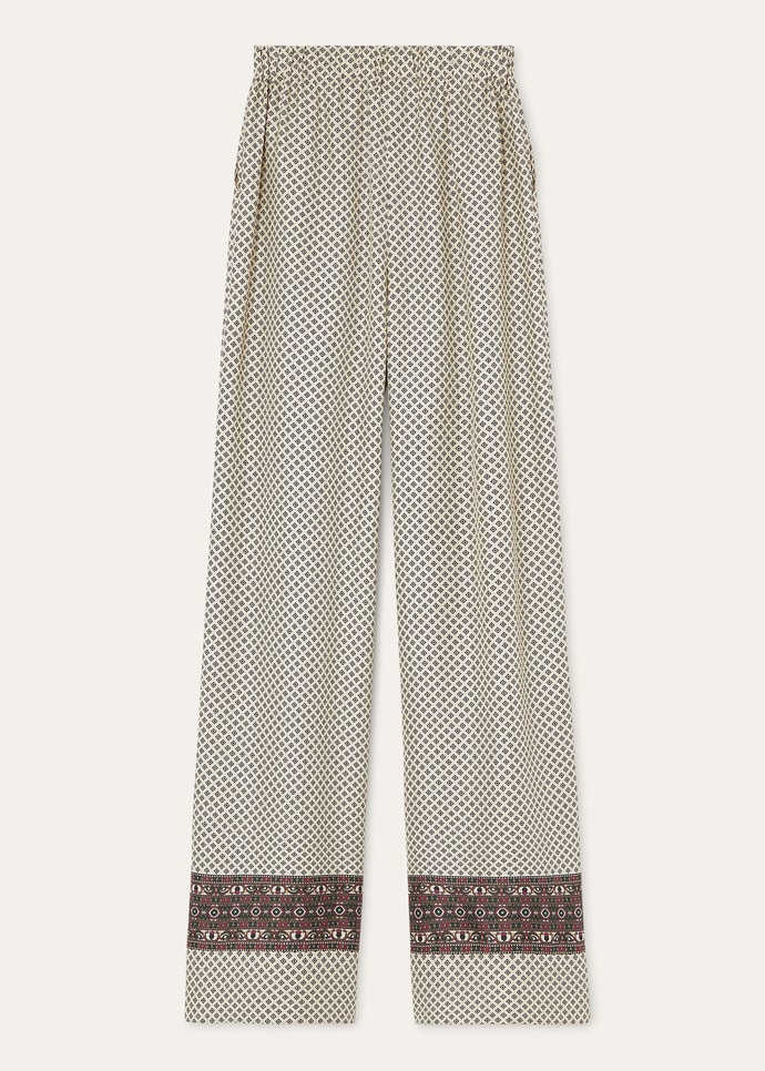 VALERIO TROUSERS LP CHACO BORDER SILK TWILL_FAP8303_T1S7_6