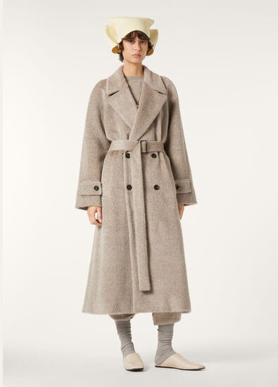 FOSTER DB COAT BRUSHED ALPACA A.F.