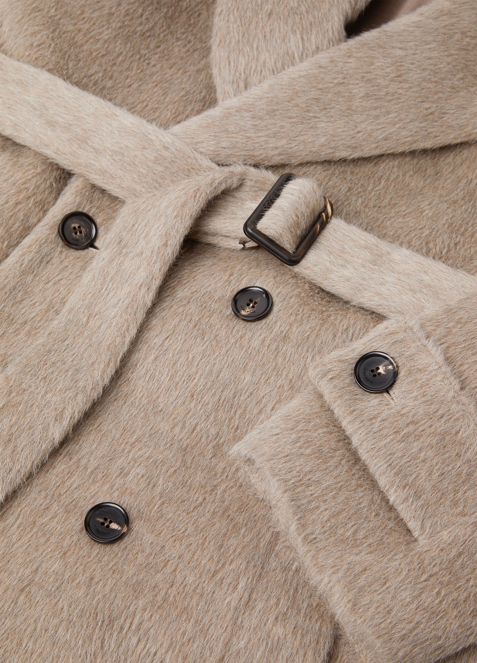 FOSTER DB COAT BRUSHED ALPACA A.F.