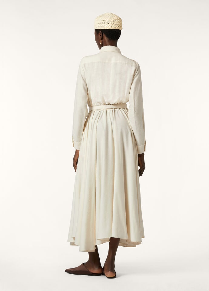 LELA DRESS SHANTUNG NEPS A.F._FAP8328_1230_4