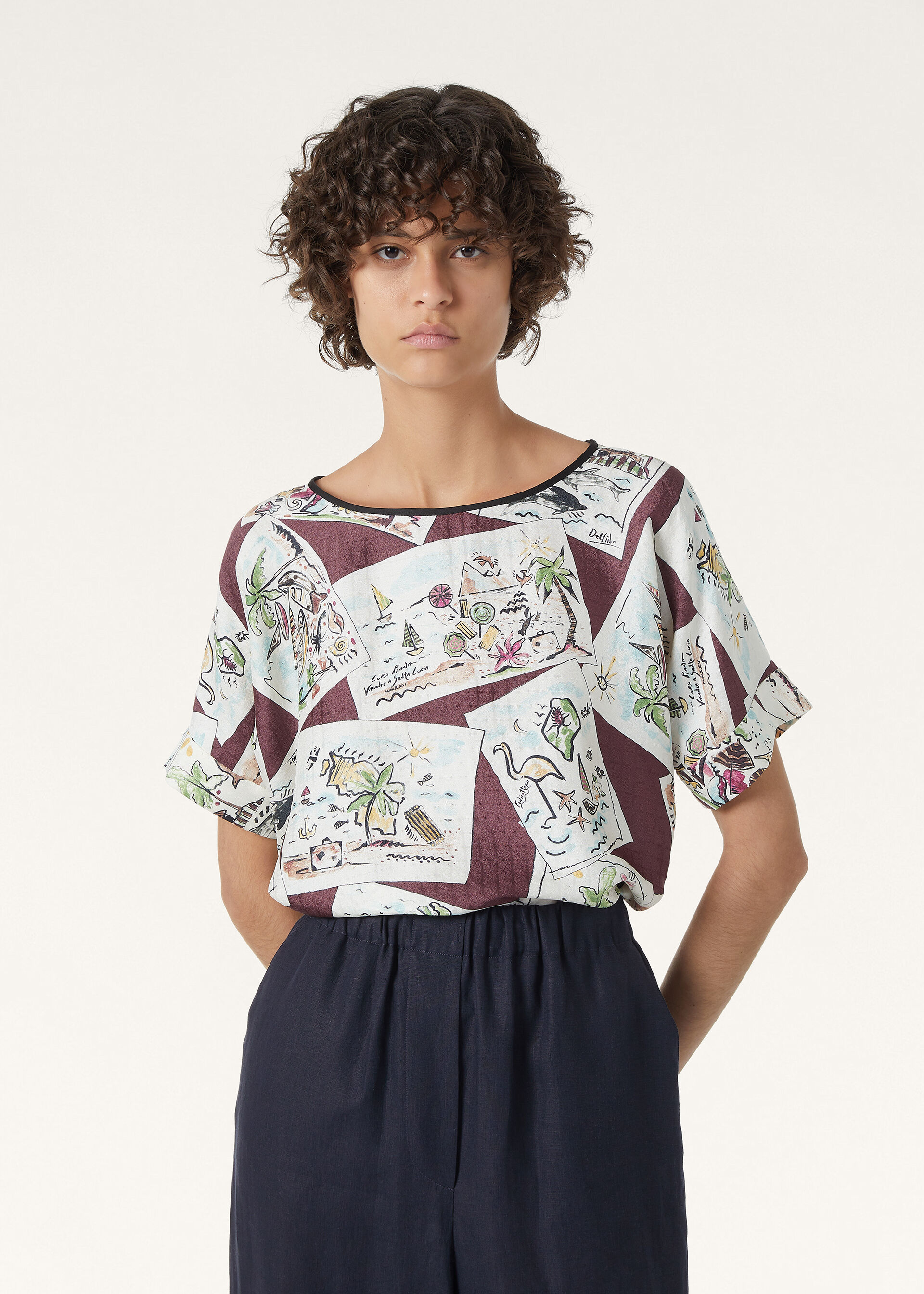 ROSEMARY SS SHIRT LP VACANZE A SANTA LUCIA J.S.