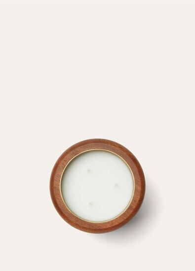 MYSTIC FLEECE CANDLE LARGE MAHOGANY