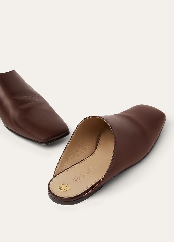 ALBA FLAT MULE WAXED LAMBSKIN AF_FAP8417_H0Y8_7