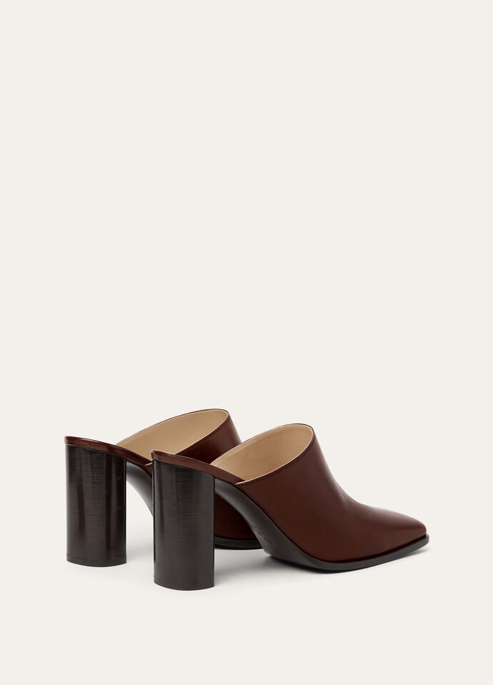 ALBA HEELED MULE H85 WAXED LAMBSKIN AF_FAP8424_H0Y8_4