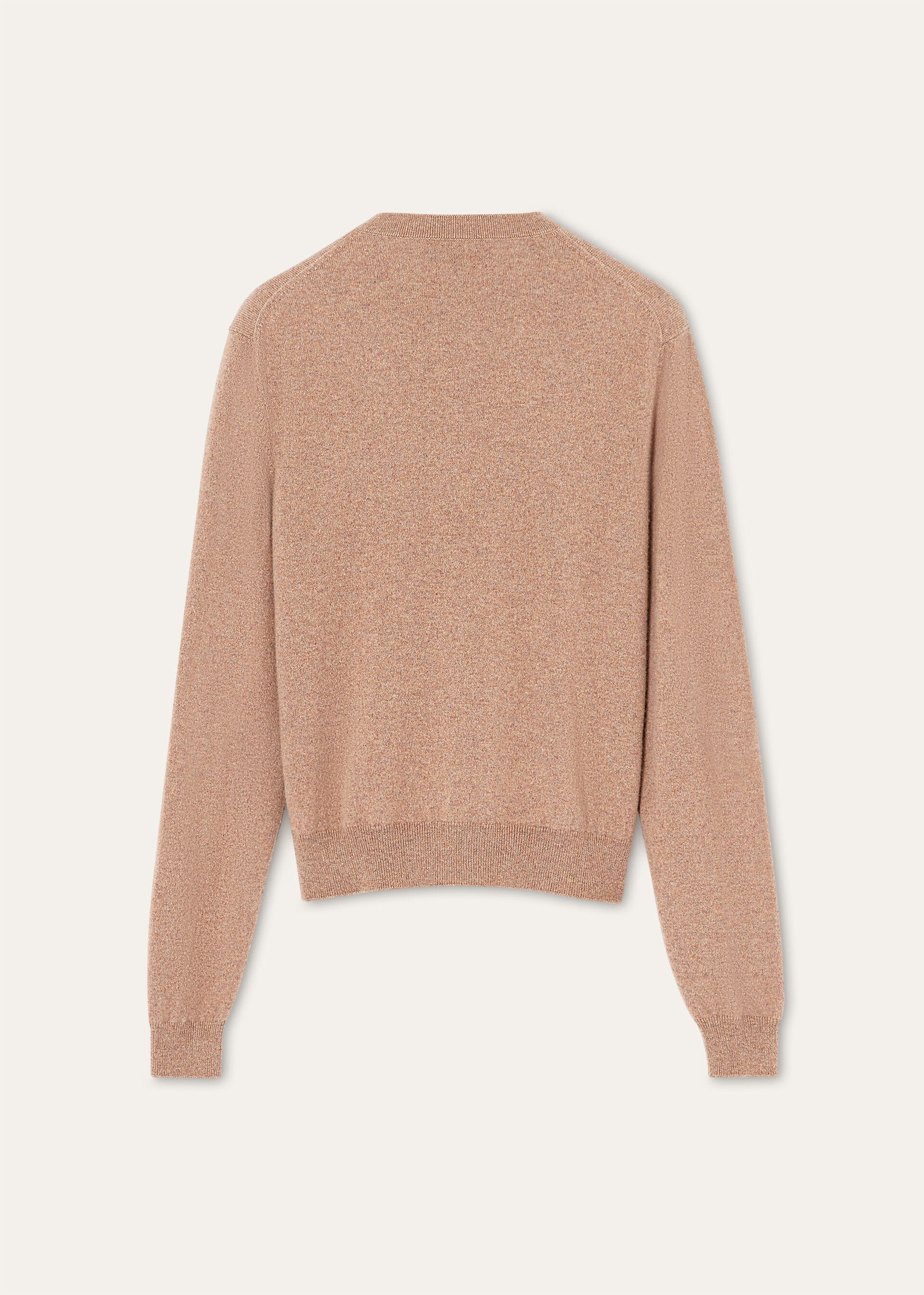 CLASSIC BABY CASH  CREWNECK CARDIGAN SWEATER GG 12