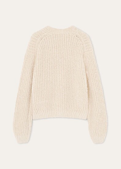 COCOONING FLUFFY CLOUD CARDIGAN SW. CASH SILK GG 3