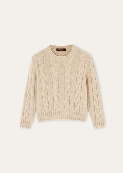 NAPIER KID CREWNECK SWEATER COARSEHAIR GG 8