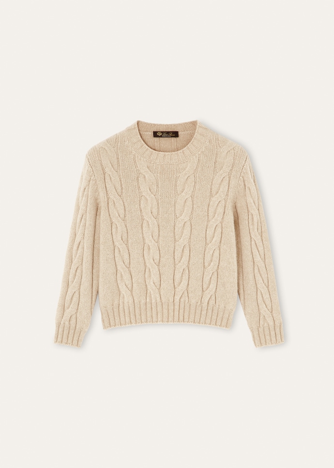 NAPIER KID CREWNECK SWEATER COARSEHAIR GG 8_FAP8498_A193_7