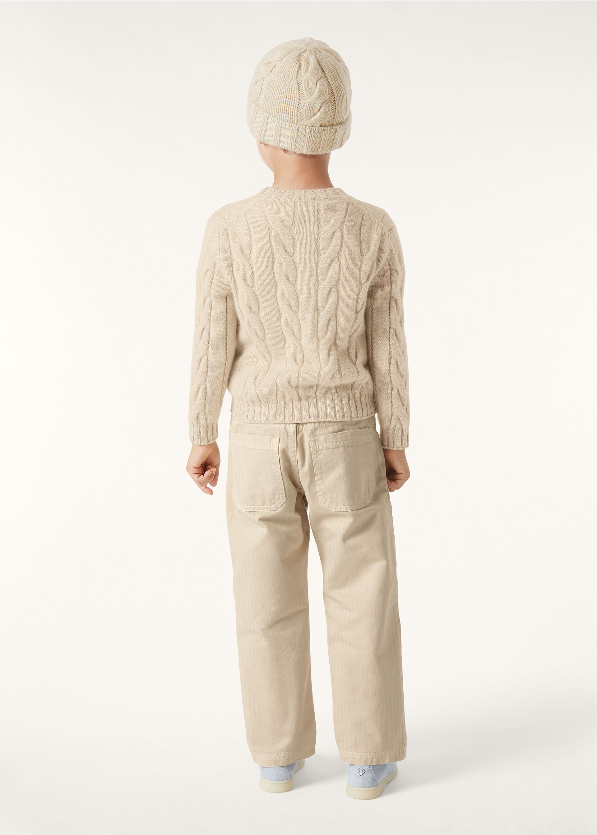 NAPIER KID CREWNECK SWEATER COARSEHAIR GG 8