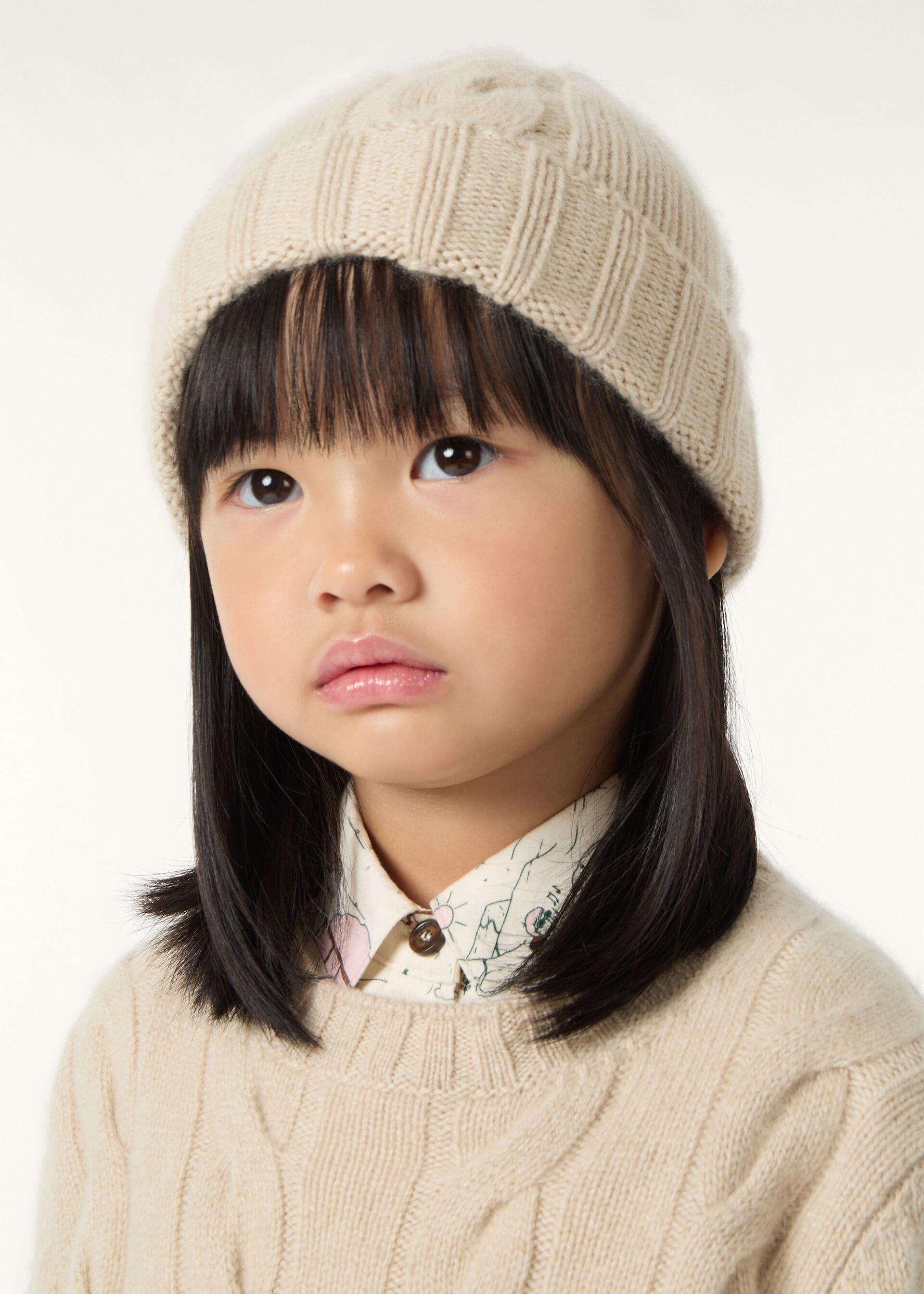 NAPIER KID BEANIE COARSEHAIR GG 5