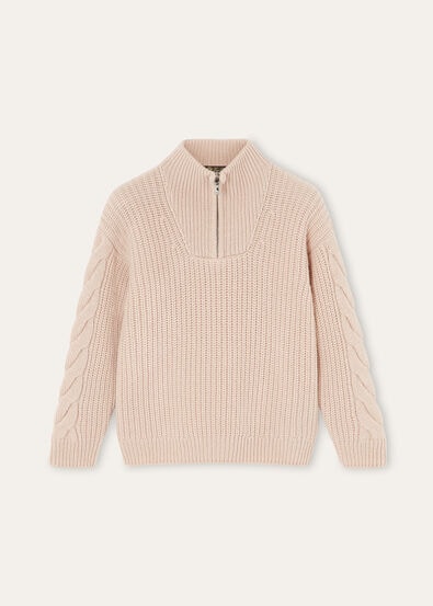 HONEY HALF NECK SWEATER CASH GG 5
