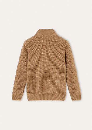 HONEY HALF NECK SWEATER CASH GG 5