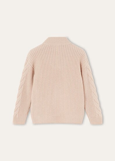 HONEY HALF NECK SWEATER CASH GG 5