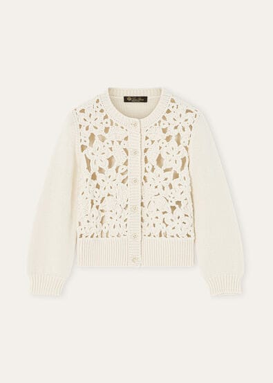 WINTER GARDEN CARDIGAN CASH COTTON GG 5