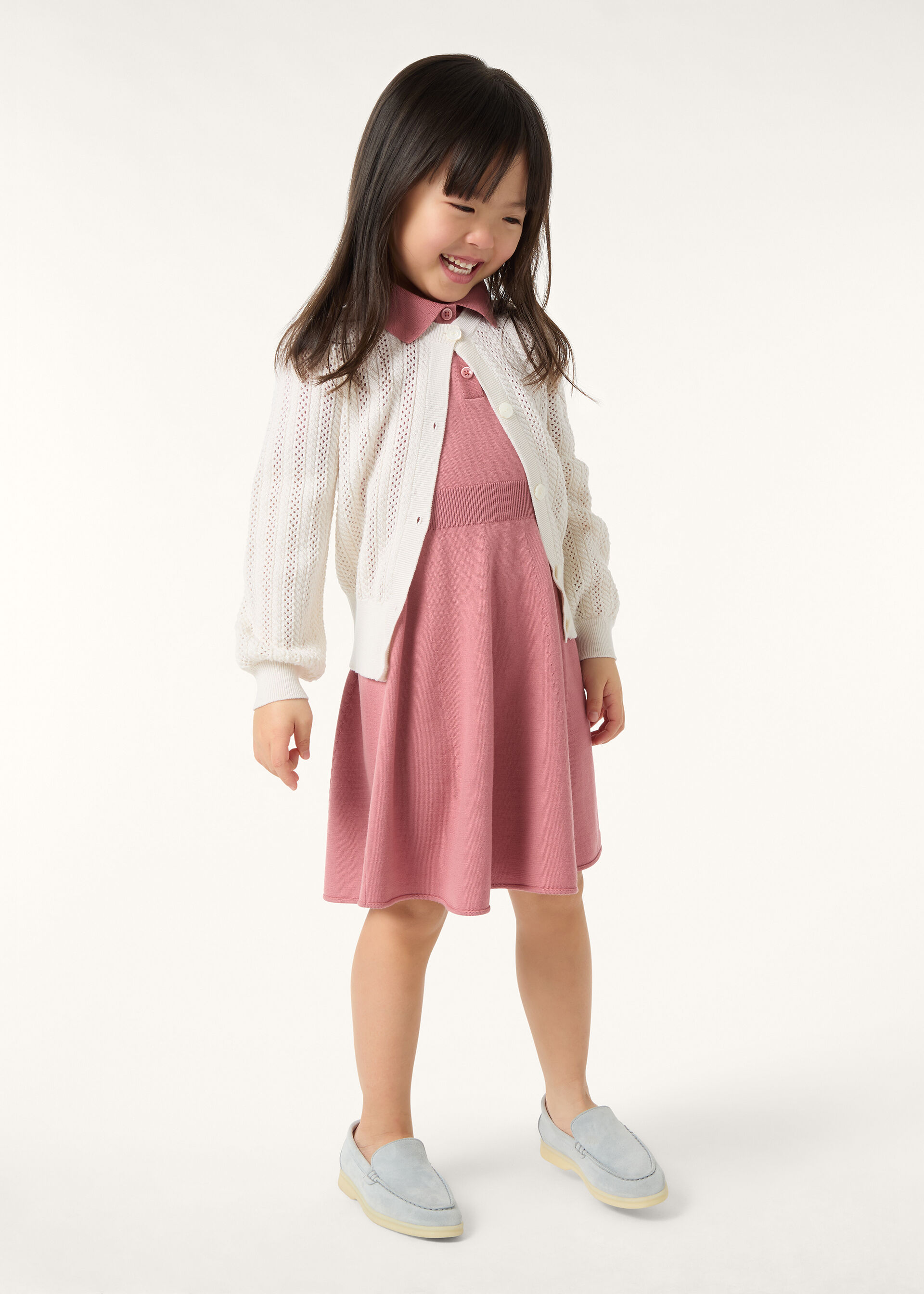 CHERIE CARDIGAN SWEATER WOOL SILK CASH GG 14