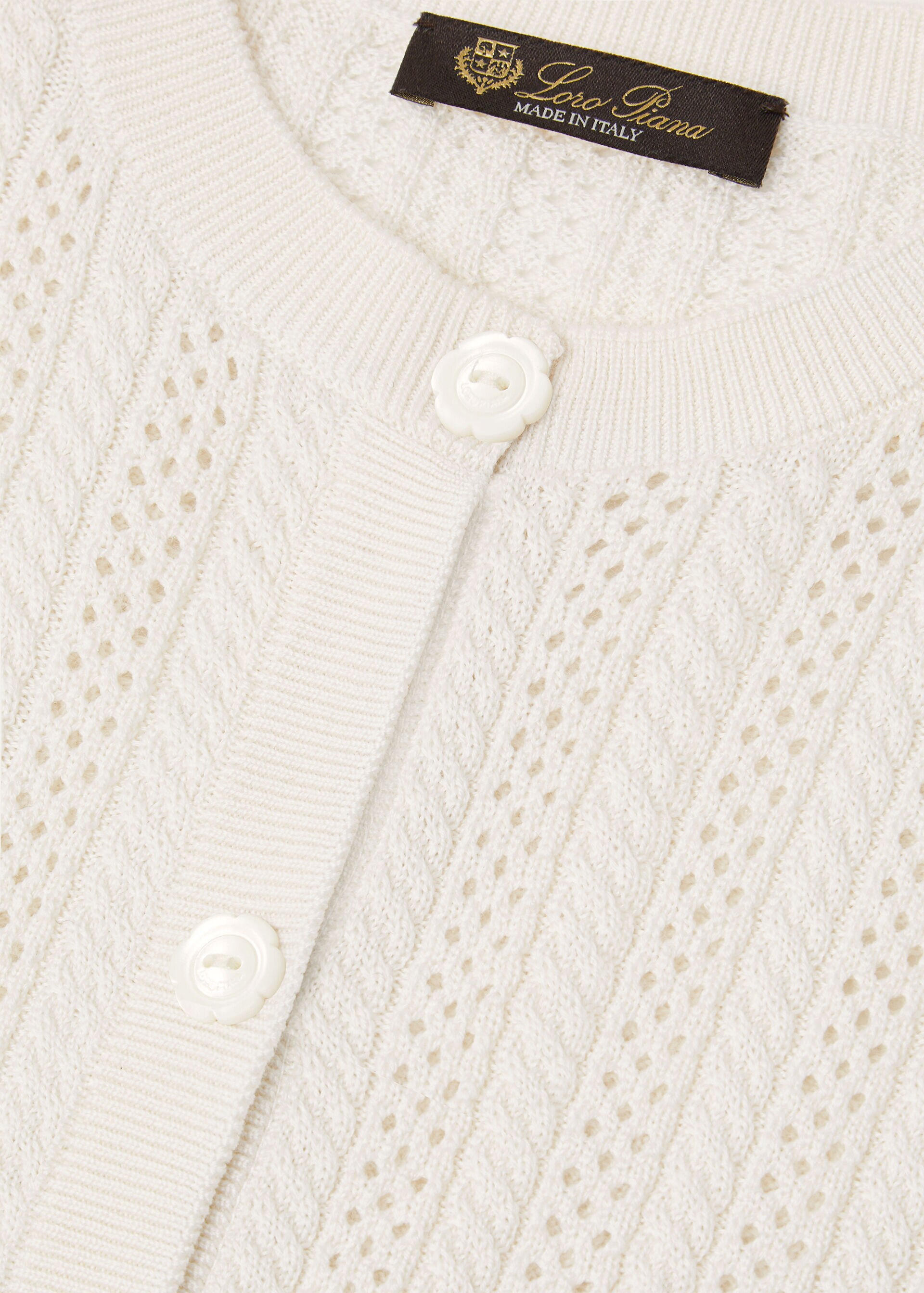 CHERIE CARDIGAN SWEATER WOOL SILK CASH GG 14