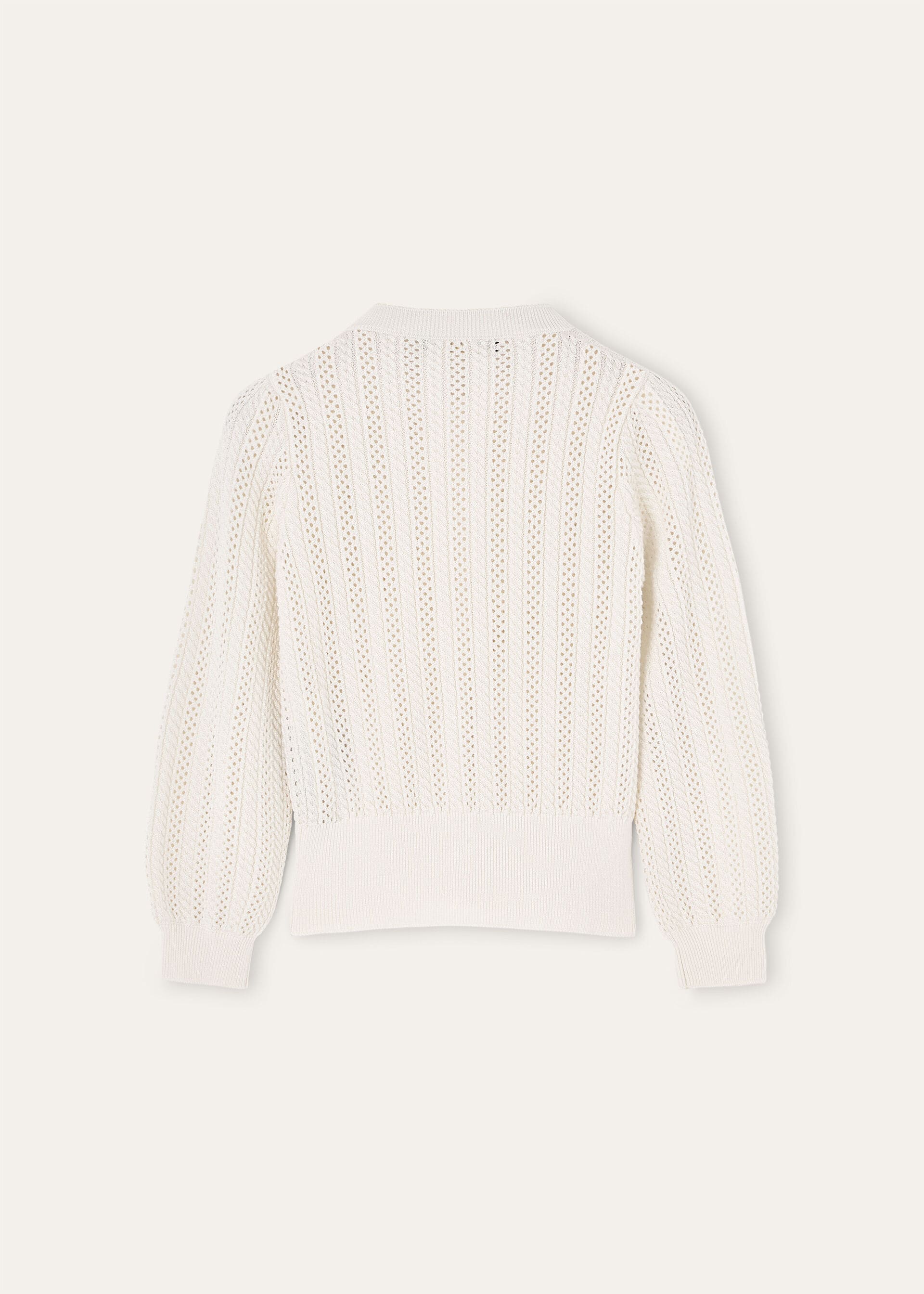 CHERIE CARDIGAN SWEATER WOOL SILK CASH GG 14