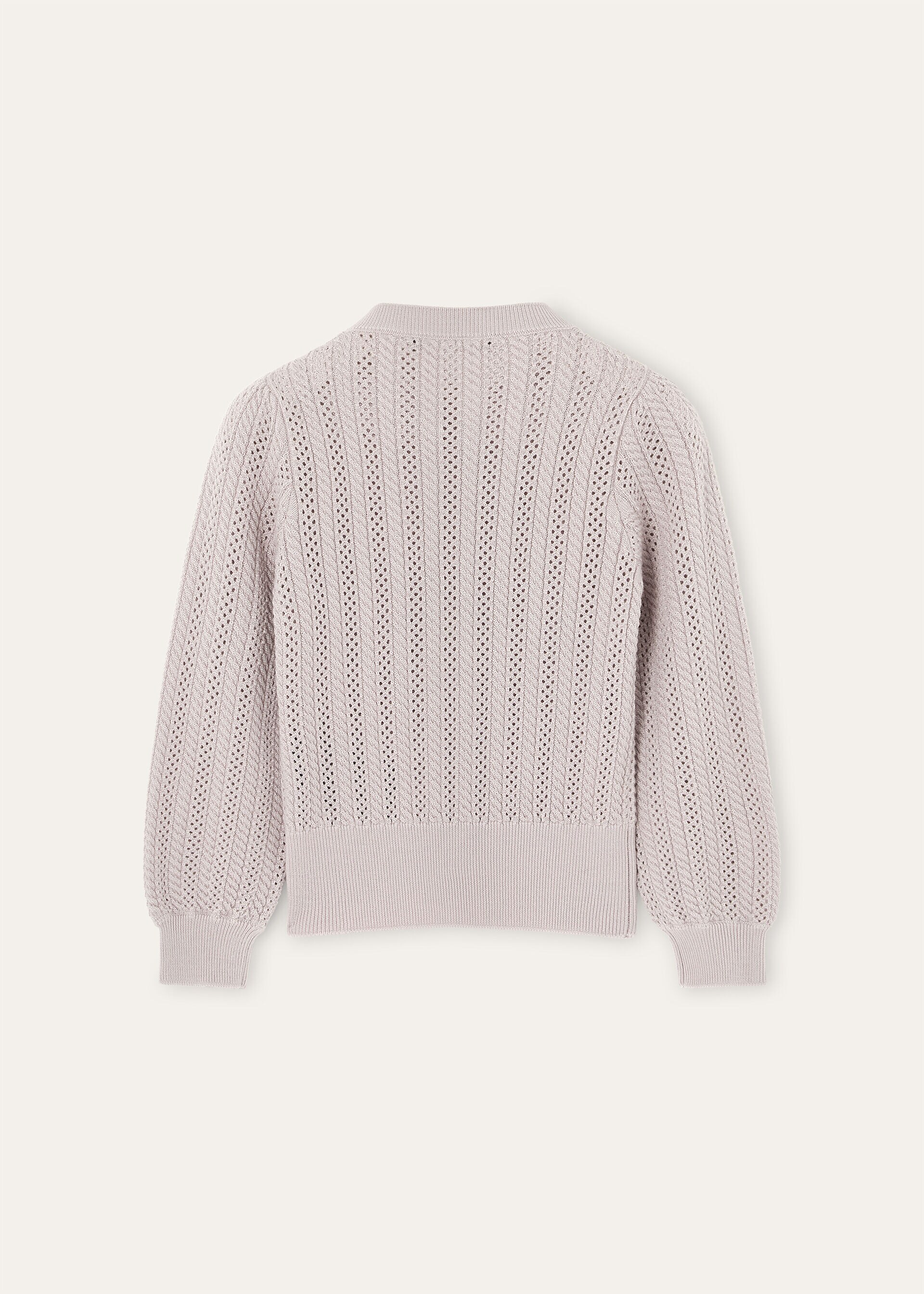 CHERIE CARDIGAN SWEATER WOOL SILK CASH GG 14