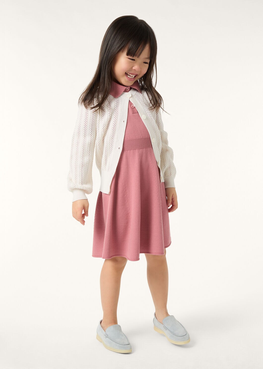 CHERIE CARDIGAN SWEATER WOOL SILK CASH GG 14