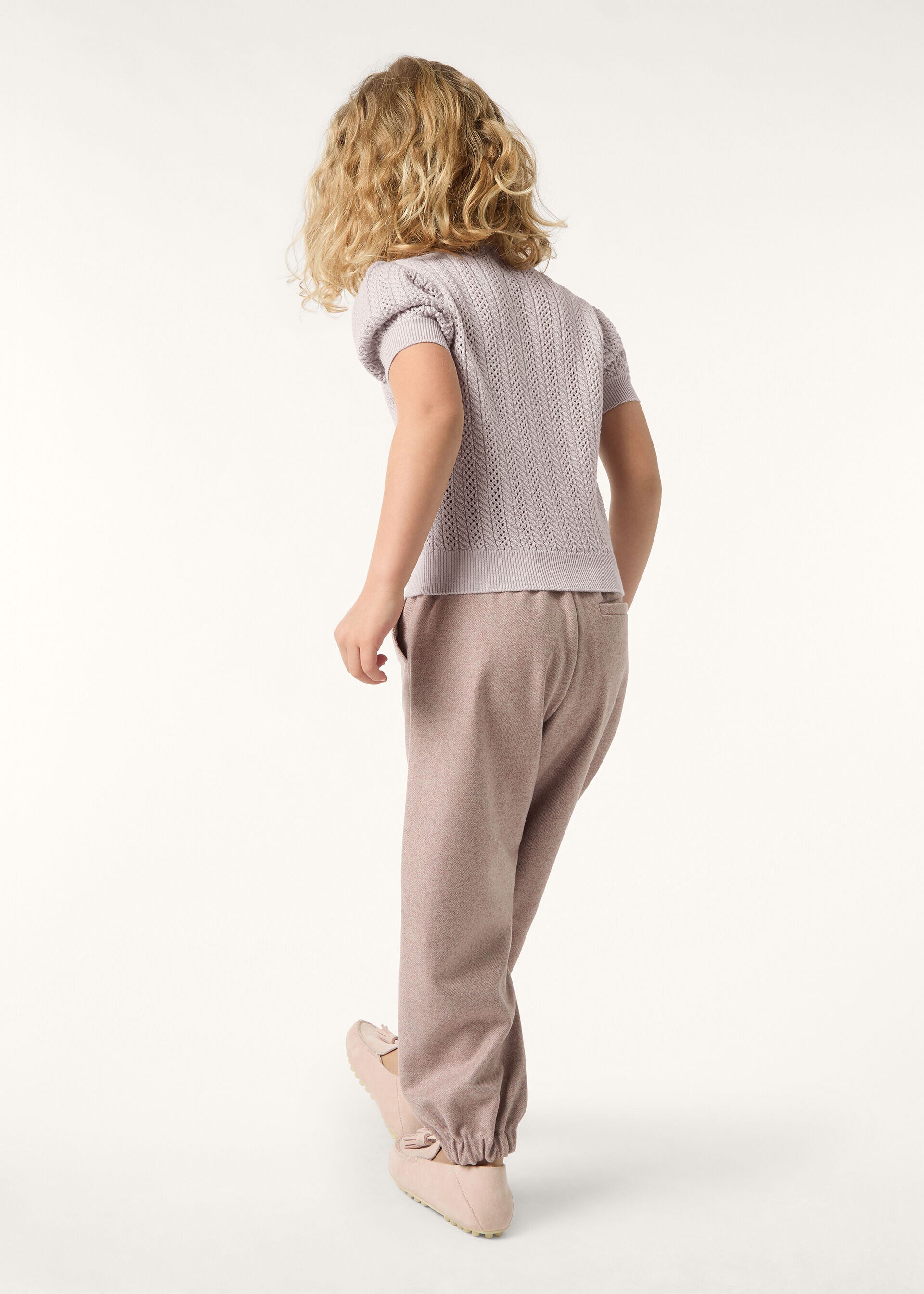 CHERIE CREWNECK SWEATER WOOL SILK CASH GG 14